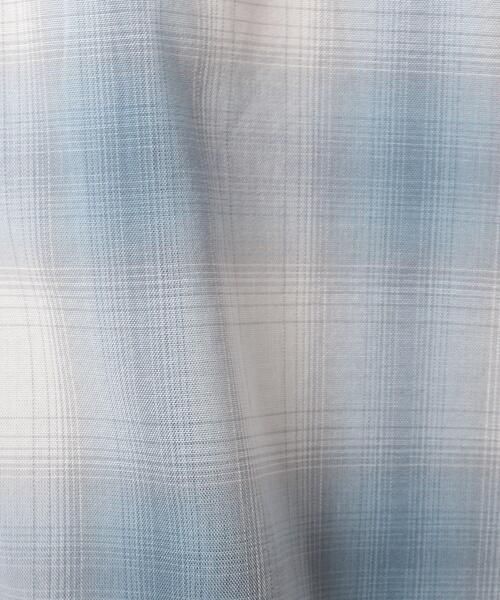 THE SHOP TK (ザ ショップ ティーケー )の「◆オンブレチェック開襟シャツ(シャツ/ブラウス・メンズ・ブラック系1/ベージュ系1/ブルー系1・02/03/04)」の13枚目の写真