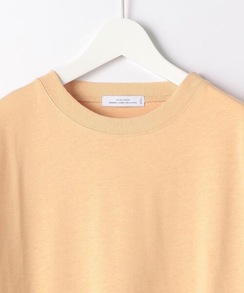 green label relaxing（グリーンレーベルリラクシング）の「OLT SC ヘンプ コットン クルーネック 5分袖 カットソー（Tシャツ/カットソー・メンズ・イエロー/ライトブルー/ケリー/ダークブラウン/ホワイト・MEDIUM/LARGE/SMALL/X-LARGE）」の21枚目の写真