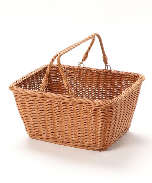 aimoha（アイモハ）の「かごバッグ（収納グッズ・レディース・ブラウン/ブラウン系その他・SMALL/LARGE）」の7枚目の写真