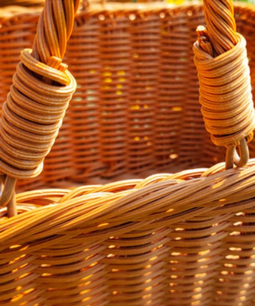 aimoha（アイモハ）の「かごバッグ（収納グッズ・レディース・ブラウン/ブラウン系その他・SMALL/LARGE）」の5枚目の写真