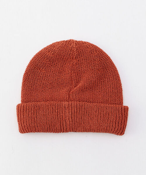 GLOSTER（グロスター）の「JAPAN MADE 和紙ロールワッチ（ニットキャップ/ビーニー・メンズ・ベージュ/イエロー/チャコールグレー/オレンジ/ライトグレー・FREE）」の6枚目の写真