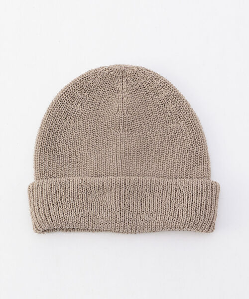 GLOSTER（グロスター）の「JAPAN MADE 和紙ロールワッチ（ニットキャップ/ビーニー・メンズ・ベージュ/イエロー/チャコールグレー/オレンジ/ライトグレー・FREE）」の11枚目の写真