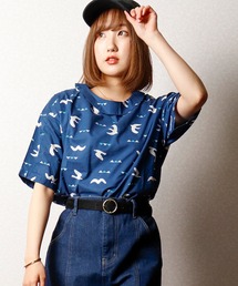 【north object de petit…】カモメ柄プルオーバー