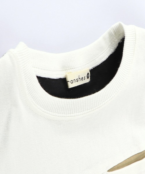 BRANSHES(ブランシェス)の「クレイジー配色半袖Tシャツ(Tシャツ/カットソー・キッズ・アイボリー/ブルーグレー・110cm/140cm/150cm/100cm/130cm/120cm/90cm)」の19枚目の写真