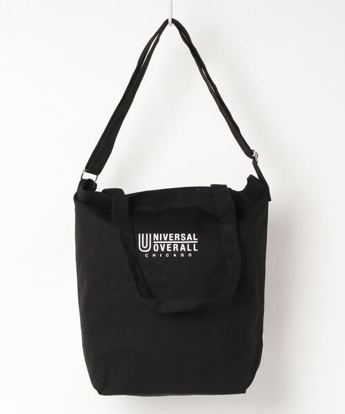 UNIVERSAL OVERALL(ユニバーサルオーバーオール)の「【UNIVERSAL OVERALL/ユニバーサルオーバーオール】キャンバス生地2WAYショルダートートバッグ(トートバッグ・レディース・ベージュ/ホワイト/グレー/ブラック/ブルー・FREE)」の11枚目の写真