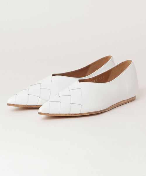 MAISON EUREKA（メゾンエウレカ）の「MAISON EUREKA ポインテッドトゥメッシュパンプス（パンプス・レディース・ホワイト・38/35/36/37）」の8枚目の写真