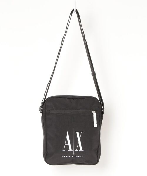ARMANI EXCHANGE(アルマーニエクスチェンジ)の「【A|X アルマーニ エクスチェンジ】ICON ナイロンミニショルダーバッグ(ショルダーバッグ・メンズ・ブラック・FREE)」の7枚目の写真