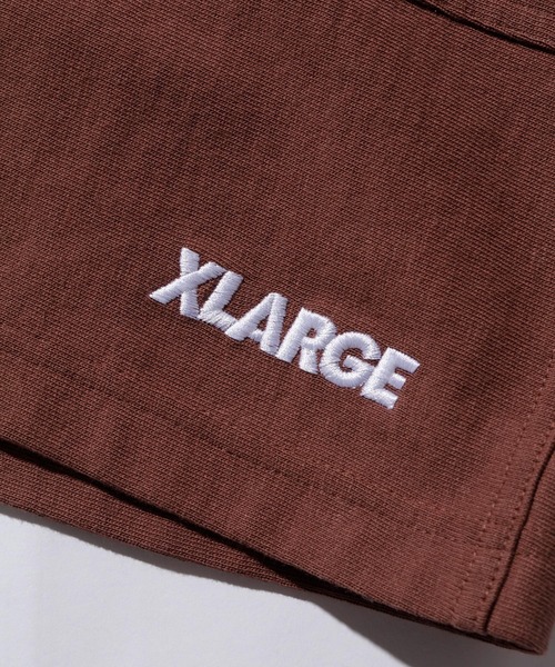 XLARGE（エクストララージ）の「XLARGE×CHAMPION REVERSE WEAVE SHORT PANTS（その他パンツ・メンズ・ホワイト/ブラック/ネイビー/ブラウン/ライトパープル・SMALL/MEDIUM/LARGE/X-LARGE）」の9枚目の写真
