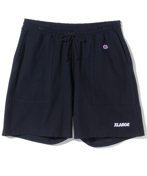 XLARGE（エクストララージ）の「XLARGE×CHAMPION REVERSE WEAVE SHORT PANTS（その他パンツ・メンズ・ホワイト/ブラック/ネイビー/ブラウン/ライトパープル・SMALL/MEDIUM/LARGE/X-LARGE）」の16枚目の写真