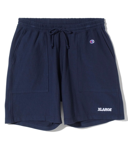 XLARGE（エクストララージ）の「XLARGE×CHAMPION REVERSE WEAVE SHORT PANTS（その他パンツ・メンズ・ホワイト/ブラック/ネイビー/ブラウン/ライトパープル・SMALL/MEDIUM/LARGE/X-LARGE）」の19枚目の写真