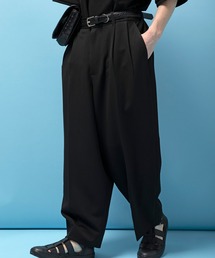 LUCY/T/R LOOSE TUCK WIDE SLACKS