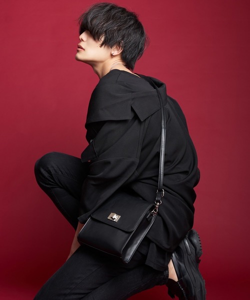 LUCY（ルーシー）の「LUCY/T/R LOOSE TUCK WIDE SLACKS（スラックス・メンズ・ブラウン/ブラック・MEDIUM/LARGE）」の17枚目の写真