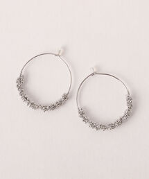 つぶメタフープピアス