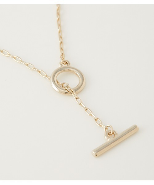 AZUL by moussy（アズールバイマウジー）の「WIDE CHAIN DOUBLE NECKLACE/ワイドチェーンダブルネックレス（ネックレス・レディース・ゴールド系その他/シルバー・FREE）」の9枚目の写真