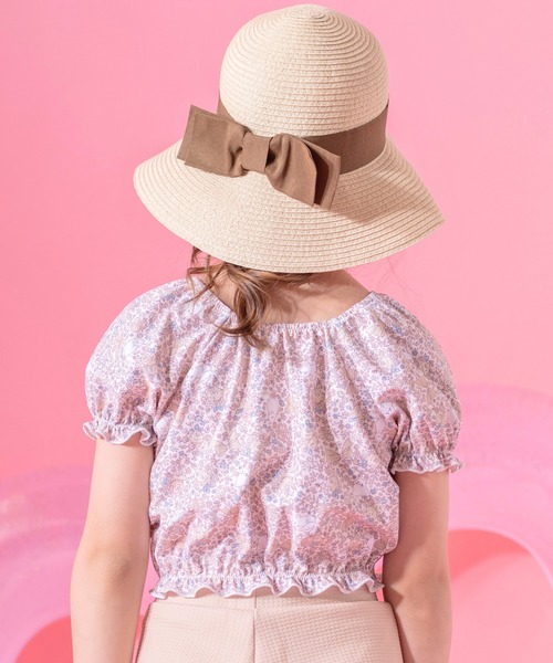 Catherine Cottage(キャサリンコテージ)の「ペーパーハット(ハット・キッズ・ベージュ/ネイビー/ライトベージュ/グレー系/ネイビー系・52/54/56/50)」の11枚目の写真