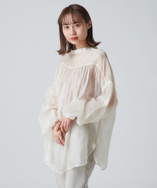 mystic（ミスティック）の「長袖ブラウス（シャツ/ブラウス・レディース・ピンク・FREE）」の3枚目の写真