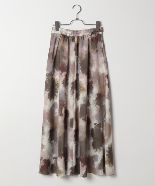 PAGEBOY（ページボーイ）の「マーブルアートスカート（スカート・レディース・ブラック系その他/ブラウン系その他・FREE）」の7枚目の写真