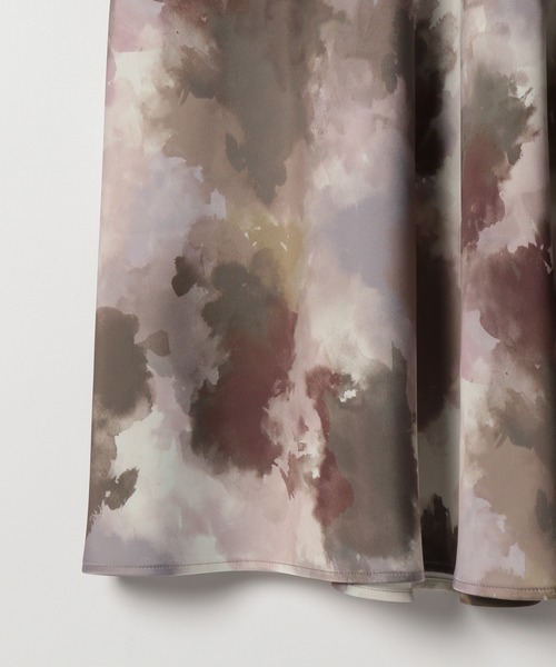 PAGEBOY（ページボーイ）の「マーブルアートスカート（スカート・レディース・ブラック系その他/ブラウン系その他・FREE）」の6枚目の写真