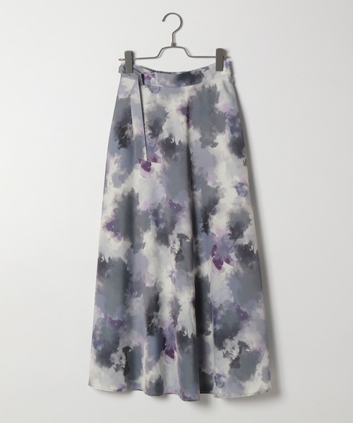 PAGEBOY（ページボーイ）の「マーブルアートスカート（スカート・レディース・ブラック系その他/ブラウン系その他・FREE）」の8枚目の写真