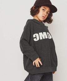 ＆yam | USA裏毛オーバーサイズ裏使いプリントパーカー(パーカー)