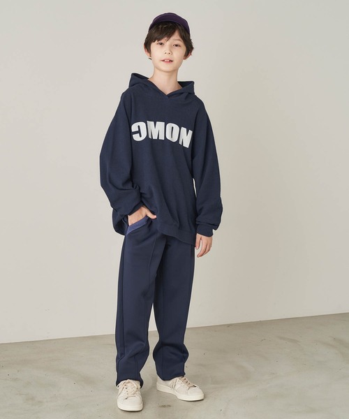 &yam(アンドヤム)の「USA裏毛オーバーサイズ裏使いプリントパーカー(パーカー・キッズ・ブルー/ブラック/ベージュ/ホワイト・130-140cm/150-160cm/140-150cm/120-130cm/110-120cm)」の22枚目の写真