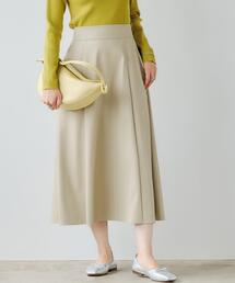 green label relaxing | フェイクレザー フレア スカート(スカート)
