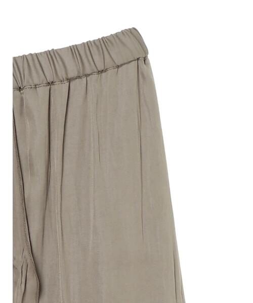 AMERICAN HOLIC（アメリカンホリック）の「ワッシャーサテン切り替えティアードスカート（スカート・レディース・アイボリー/モカ・L/M）」の19枚目の写真