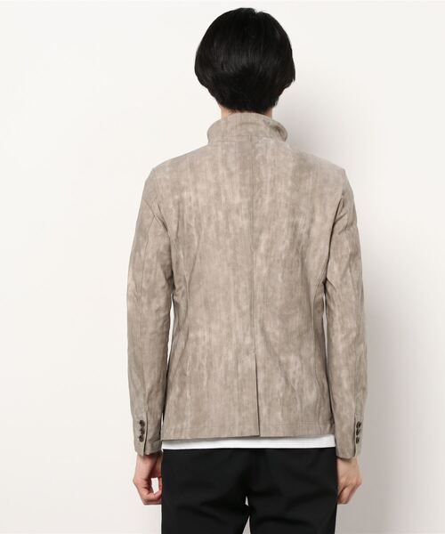 TORNADO MART（トルネードマート）の「TORNADO MART∴ハイテンションムラデニムジャケット（テーラードジャケット・メンズ・ベージュ/ネイビー/ブラック・LL/MEDIUM/LARGE/XX-LARGE）」の5枚目の写真