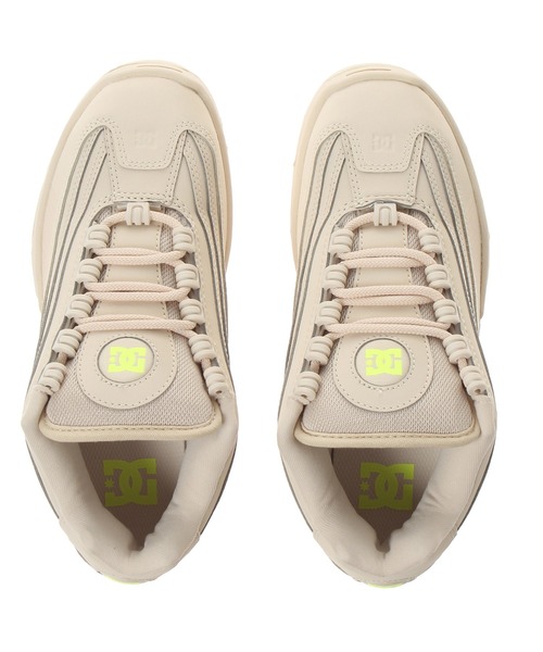 DC SHOES(ディーシーシューズ)の「Ws LEGACY LITE/DCレディースボリュームソールスニーカー(スニーカー・レディース・イエロー/ベージュ・23.5cm/24cm/25cm/24.5cm/23cm)」の3枚目の写真