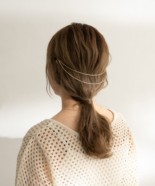 SMELLY（スメリー）の「バックカチューシャ（カチューシャ・レディース・ゴールド/シルバー・-）」の14枚目の写真