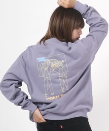 Dickies(ディッキーズ)ロゴプリント スウェットトップス レディース/トレーナー プルオーバー