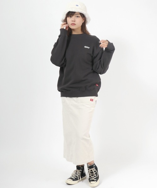 Dickies(ディッキーズ)の「Dickies(ディッキーズ)ロゴプリント スウェットトップス レディース/トレーナー プルオーバー(スウェット・レディース・ホワイト/ブラック/ブラウン/ブルー/ラベンダー/ホワイト系その他/ホワイト系その他2/ホワイト系その他3・M/L)」の12枚目の写真