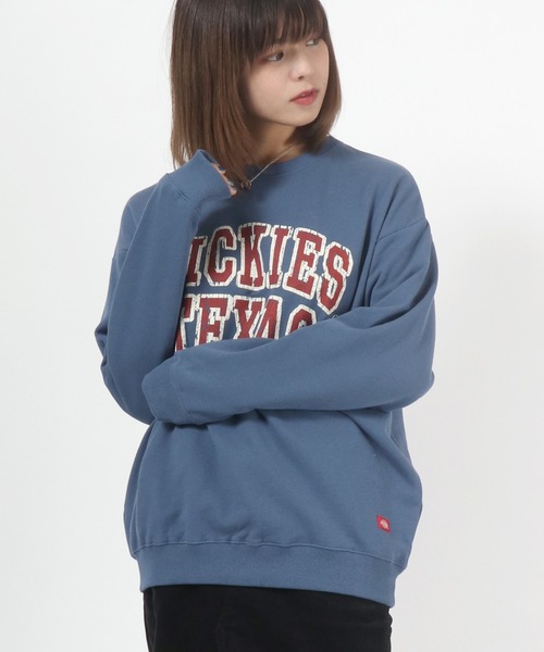 Dickies(ディッキーズ)の「Dickies(ディッキーズ)ロゴプリント スウェットトップス レディース/トレーナー プルオーバー(スウェット・レディース・ホワイト/ブラック/ブラウン/ブルー/ラベンダー/ホワイト系その他/ホワイト系その他2/ホワイト系その他3・M/L)」の22枚目の写真