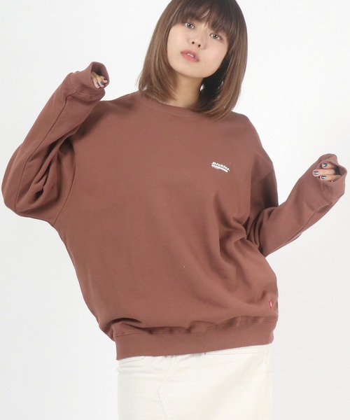 Dickies(ディッキーズ)の「Dickies(ディッキーズ)ロゴプリント スウェットトップス レディース/トレーナー プルオーバー(スウェット・レディース・ホワイト/ブラック/ブラウン/ブルー/ラベンダー/ホワイト系その他/ホワイト系その他2/ホワイト系その他3・M/L)」の17枚目の写真