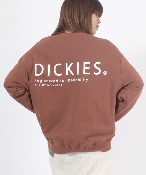 Dickies(ディッキーズ)の「Dickies(ディッキーズ)ロゴプリント スウェットトップス レディース/トレーナー プルオーバー(スウェット・レディース・ホワイト/ブラック/ブラウン/ブルー/ラベンダー/ホワイト系その他/ホワイト系その他2/ホワイト系その他3・M/L)」の18枚目の写真