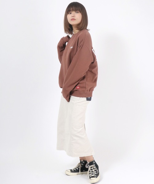 Dickies(ディッキーズ)の「Dickies(ディッキーズ)ロゴプリント スウェットトップス レディース/トレーナー プルオーバー(スウェット・レディース・ホワイト/ブラック/ブラウン/ブルー/ラベンダー/ホワイト系その他/ホワイト系その他2/ホワイト系その他3・M/L)」の19枚目の写真