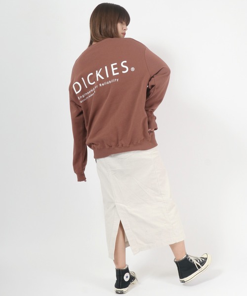 Dickies(ディッキーズ)の「Dickies(ディッキーズ)ロゴプリント スウェットトップス レディース/トレーナー プルオーバー(スウェット・レディース・ホワイト/ブラック/ブラウン/ブルー/ラベンダー/ホワイト系その他/ホワイト系その他2/ホワイト系その他3・M/L)」の20枚目の写真
