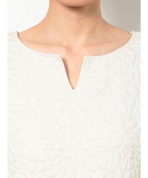 dazzlin（ダズリン）の「フラワーキルティングエッグチュニック（チュニック・レディース・ブラック/オフホワイト/ブルー・FREE）」の17枚目の写真