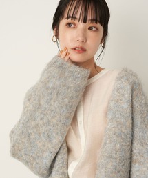 earth music&ecology | 【WEB限定】ミックスカラーニットカーディガン ＊(カーディガン/ボレロ)