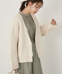 earth music&ecology | 【WEB限定】ミックスカラーニットカーディガン ＊(カーディガン/ボレロ)