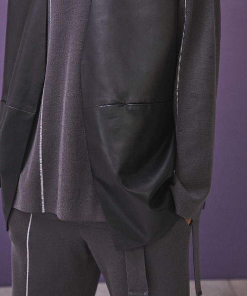 PUBLIC TOKYO ¥14,300【youth】シンセティックレザーベスト PUBLIC TOKYO（パブリックトウキョウ）の「【youth
