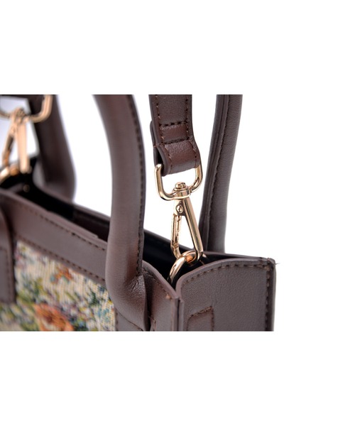 DEVICE（デバイス）の「【ファッションクリエイターMUMUコラボ】Rename スクエア ミニトート ショルダーバッグ（ショルダーバッグ・レディース・マルチ/レオパード・FREE）」の14枚目の写真