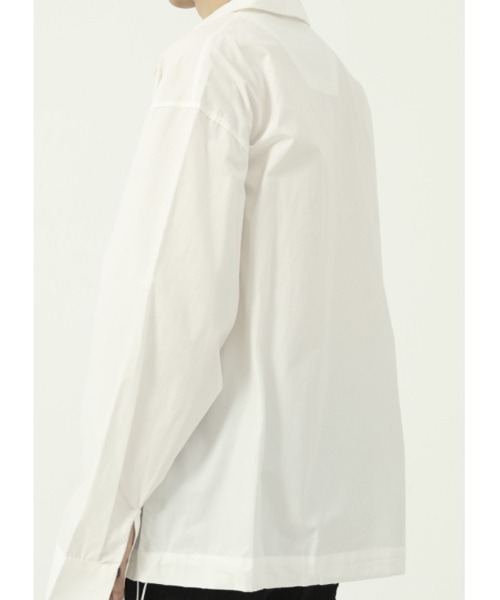 WESTBOY(ウエストボーイ)の「【WB ORIGINALS】Relax Work Long Sleeve Shirt WO21W2TP05(シャツ/ブラウス・メンズ・ホワイト/ブラック・M/L/XL)」の7枚目の写真