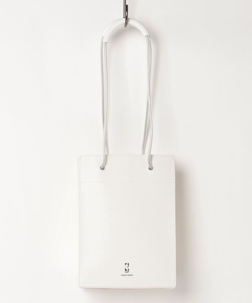 NaNa-NaNa（ナナナナ）の「【nana-nana】A4 BASKETBALL（ショルダーバッグ・メンズ・ホワイト/パープル・FREE）」の3枚目の写真