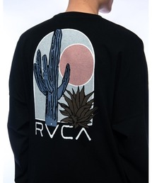 RVCA メンズ  MOJAVE LT ロングスリーブＴシャツ【2021年秋冬モデル】/ルーカバックプリント長袖グラフィックロンT