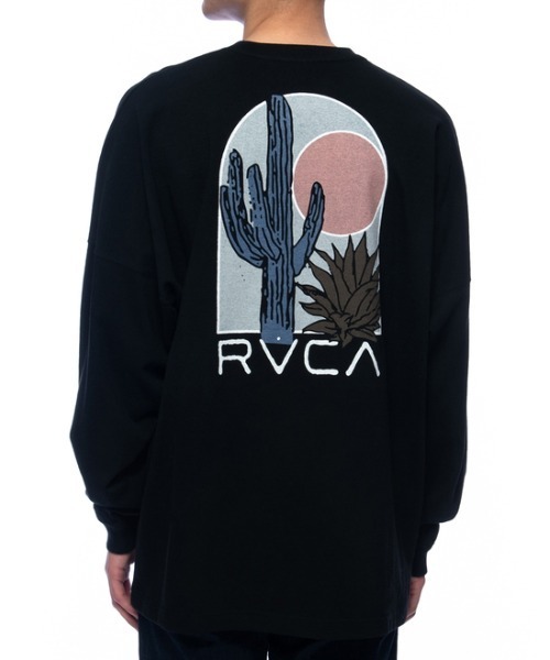 国内配送★RVCA★ルーカ フラワーバックプリント ロンT 楽天市場】RVCA/ルーカ 長袖 Tシャツ ロンT クルーネック バック