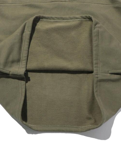 ABU GARCIA（アブ・ガルシア）の「＜ABU GARCIA × is-ness＞ REV HALF ZIP PO/ハーフジップスウェット（スウェット・メンズ・オリーブ/ブラック・M/L）」の13枚目の写真