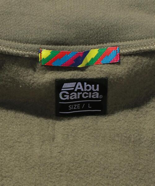 Abu Garcia is-ness コラボ　ハーフジップスウェットリバーシブル ABU GARCIA（アブ・ガルシア）の「＜ABU GARCIA × is-ness＞ REV