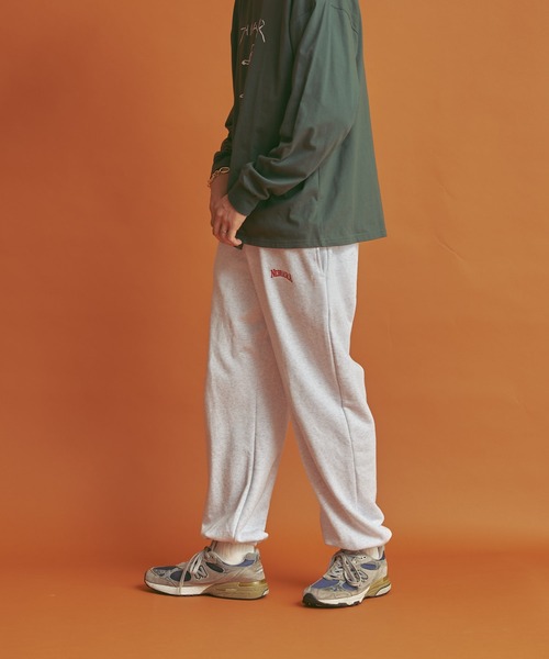 CPCM（シーピーシーエム）の「NEBRASKAスウェットパンツ（スウェットパンツ・メンズ・グレー/グリーン/オレンジ/チャコールグレー・FREE）」の7枚目の写真