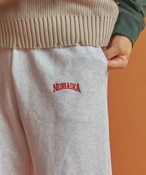 CPCM（シーピーシーエム）の「NEBRASKAスウェットパンツ（スウェットパンツ・メンズ・グレー/グリーン/オレンジ/チャコールグレー・FREE）」の12枚目の写真